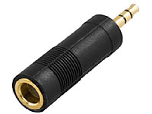 Deltaco Audio Adaptor 3,5mm 6.3mm – Deltaco