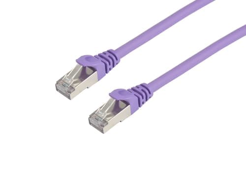 Prokord Tp-cable F/utp Cat.6 Shielded Lszh Rj45 0.5m Purple Rj-45 Cat 6 0.5m Purppura – Prokord