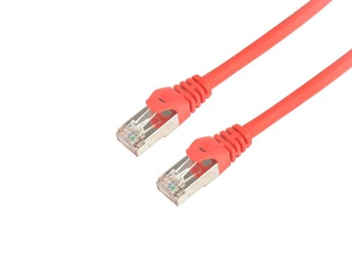 Prokord Tp-cable F/utp Cat.6 Shielded Lszh Rj45 1m Red Rj-45 Cat 6 1m Punainen – Prokord