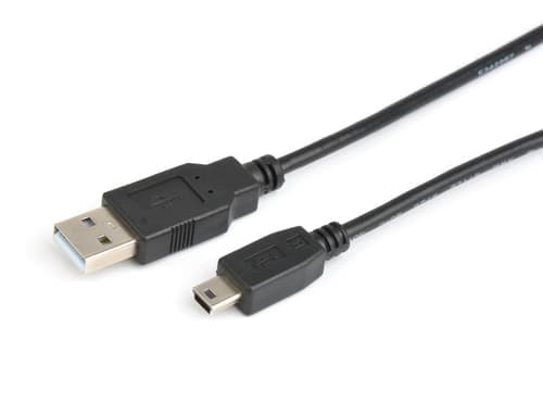 Prokord Usb-kaapeli 5m Usb-a Mini Usb-b Musta – Prokord