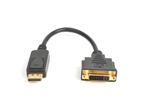 Prokord Displayport -kaapeli 0.25m Displayport Dvi Musta – Prokord