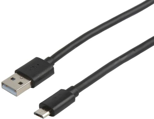 Cirafon Usb-kaapeli 2m Micro Usb-a Usb-a Musta – Cirafon