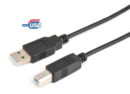 Prokord Cable Usb 2.0 Type A-b Male-male 2m Black 2m Usb-a Usb-b Musta – Prokord