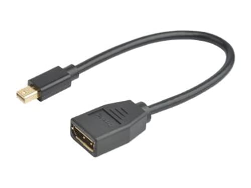 Prokord Näyttösovitin Mini Displayport Displayport Musta – Prokord