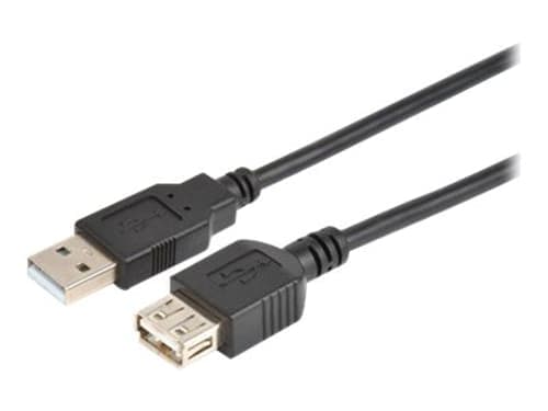 Prokord Usb-kaapeli 2m Usb-a Usb-a Musta – Prokord