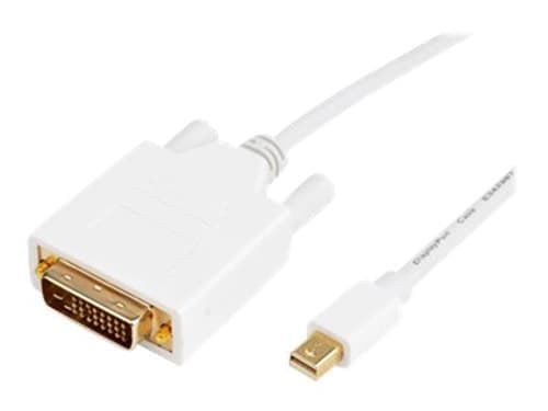 Prokord Displayport -kaapeli 2m Mini Displayport Dvi-d Valkoinen – Prokord