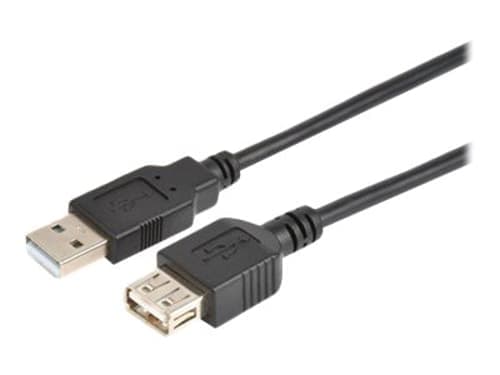Prokord Usb-kaapeli 0.1m Usb-a Usb-a Musta – Prokord