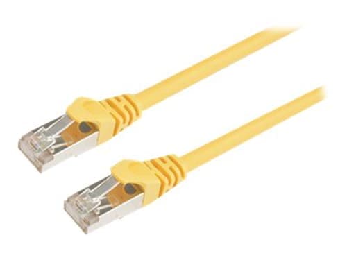 Prokord Tp-cable F/utp Cat.6 Shielded Lszh Rj45 0.3m Yellow Rj-45 Cat 6 0.3m Keltainen – Prokord