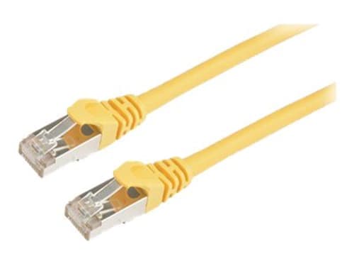 Prokord Tp-cable F/utp Cat.6 Shielded Lszh Rj45 0.5m Yellow Rj-45 Cat 6 0.5m Keltainen – Prokord