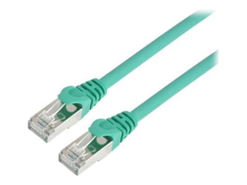 Prokord Tp-cable F/utp Cat.6 Shielded Lszh Rj45 1m Green Rj-45 Cat 6 1m Vihreä – Prokord