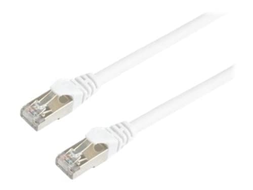 Prokord Tp-cable F/utp Cat.6 Shielded Lszh Rj45 1m White Rj-45 Cat 6 1m Valkoinen – Prokord