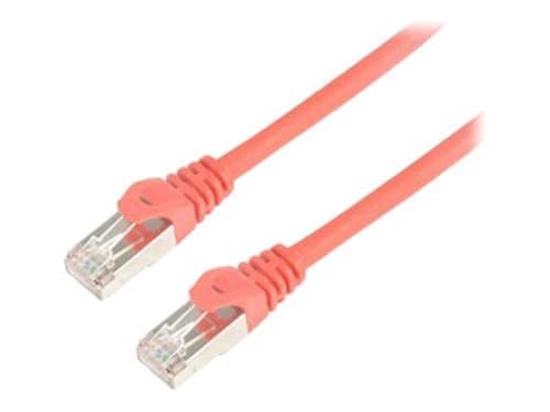 Prokord Tp-cable Stp Cat.6 Shielded Lszh Rj45 1m Red Rj-45 Cat 6 1m Punainen – Prokord