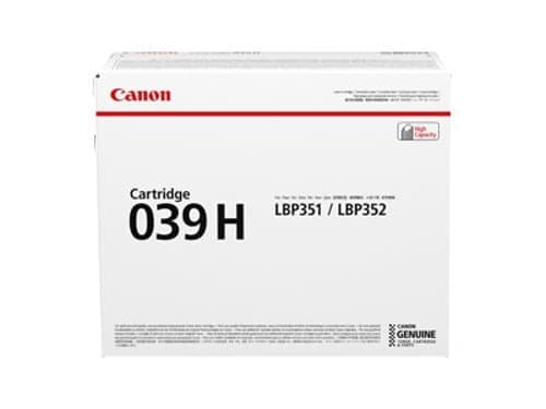 Canon Värikasetti Musta 039 H 25k - Lbp351/lbp352 – Canon