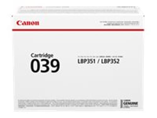Canon Värikasetti Musta 039 11k - Lbp351/lbp352 – Canon