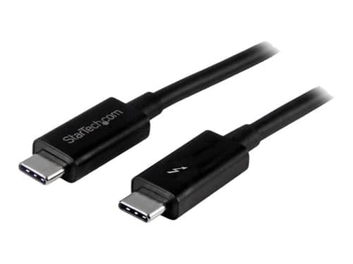 Startech 2m Thunderbolt 3 (20gbps) Usb C Cable / Thunderbolt Usb Dp 2m Musta – Startech