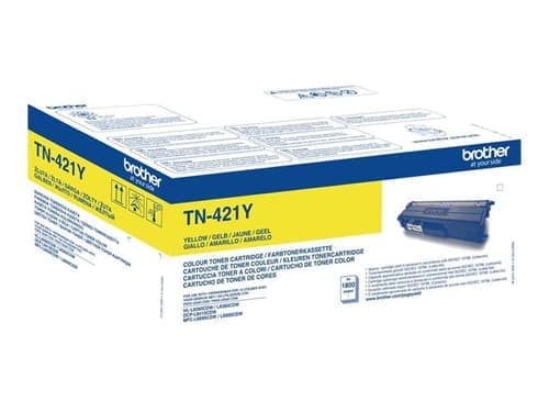 Brother Toner Yellow Tn-421y 1.8k - Dcp-l8410/hl-l8260 – Brother