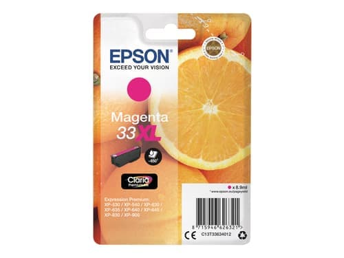 Epson Muste Magenta Claria Premium 33xl - Xp-530 – Epson