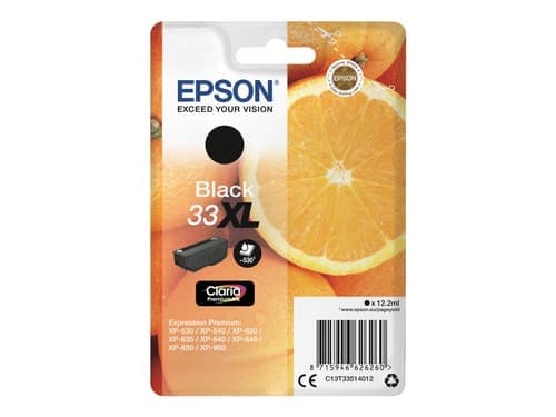 Epson Muste Musta Claria Premium 33xl - Xp-530 – Epson