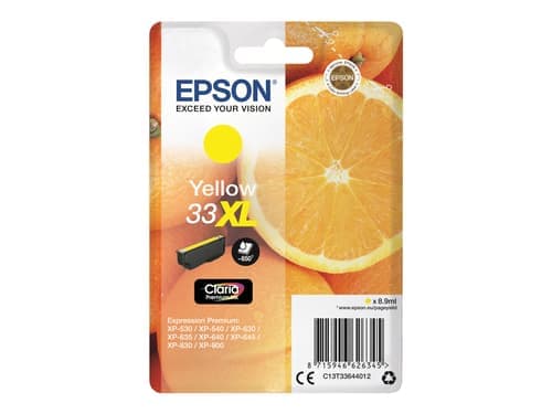 Epson Muste Keltainen Claria Premium 33xl - Xp-530 – Epson