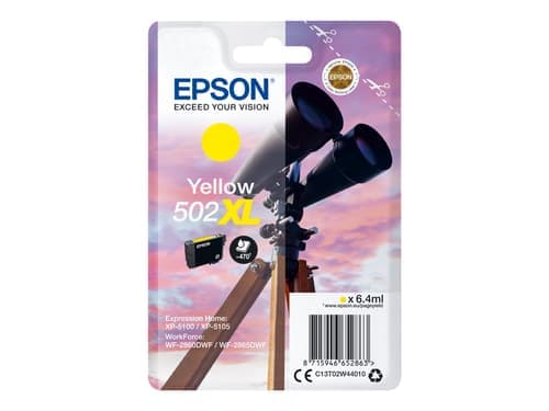 Epson Muste Keltainen 502xl - Xp-5100/5105/wf-2860/2865 – Epson