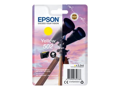 Epson Muste Keltainen 502 - Xp-5100/5105/wf-2860/2865 – Epson