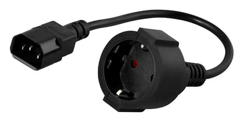 Prokord Virtajohto 0.2m C14 Cee7/4 Musta – Prokord