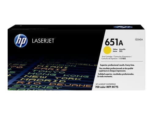 Hp Värikasetti Keltainen 651a - Ce342a – HP