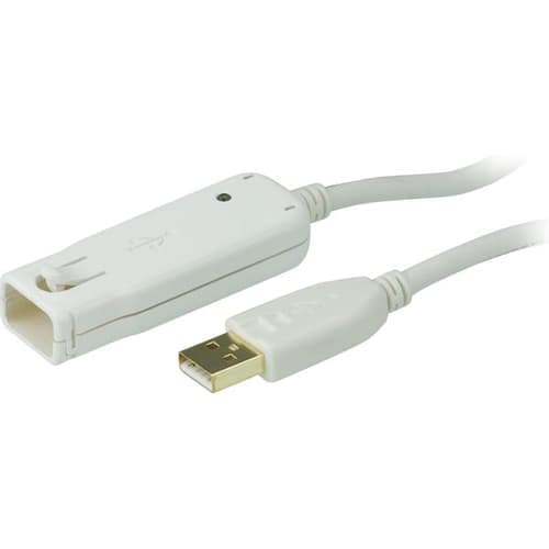 Aten Ue2120 12m Usb-a Usb-a Valkoinen – Aten