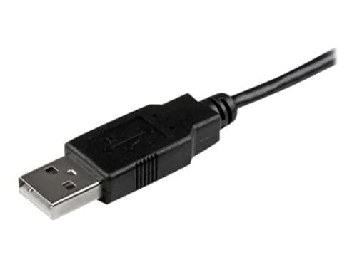 Startech 2m Mobile Charge Sync Usb To Slim Micro Usb Cable M/m 2m Usb-a Micro Usb-b Musta – Startech