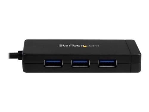 Startech 3 Port Usb 3.0 Hub With Usb-c And Gbe – Startech