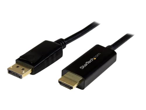 Startech Displayport To Hdmi Adapter Cable 3m Displayport Hdmi Musta – Startech
