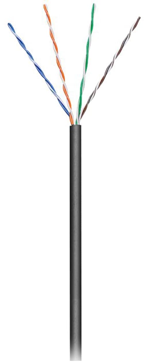 Microconnect Bulk-kaapeli Ei Cat 5e 100m Musta – Microconnect