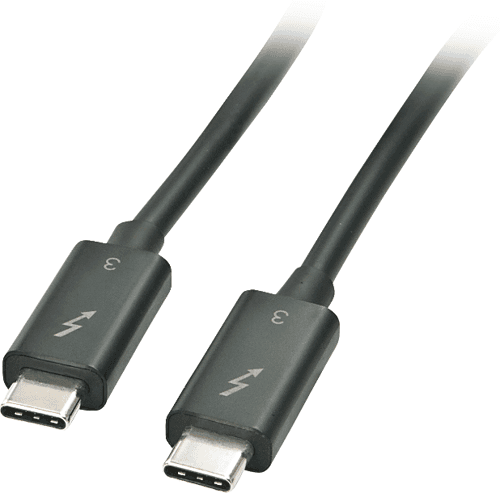 Microconnect Thunderbolt 3 Cable 2m Musta – Microconnect