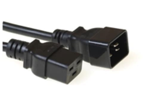 Microconnect Sähköjatkojohto 5m C20 C19 Musta – Microconnect