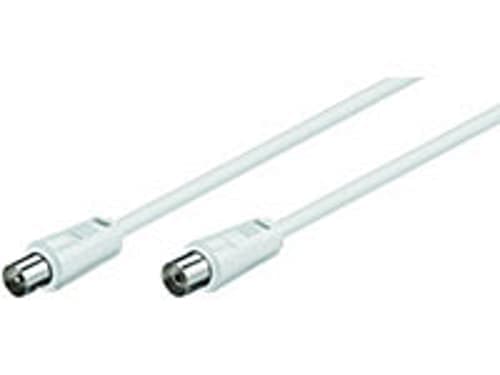 Microconnect Antenna Cable Koaksiaalinen Koaksial 2.5m Valkoinen – Microconnect