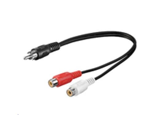 Microconnect Audiojaotin 0.2m Rca 2 X Rca – Microconnect