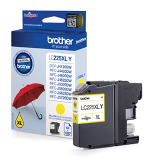 Brother Muste Keltainen Lc225xly, 1,2k – Brother