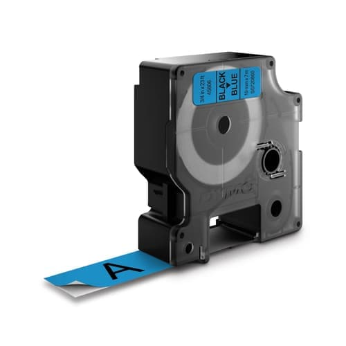 Dymo Tape D1 19mm Musta/sininen – Dymo