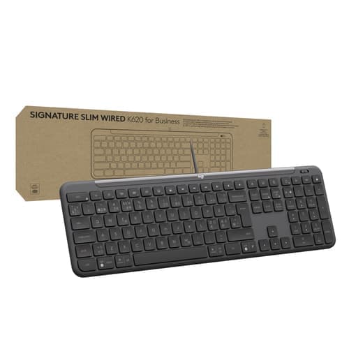 Logitech K620 Signature Slim Langallinen Pohjoismainen – Logitech