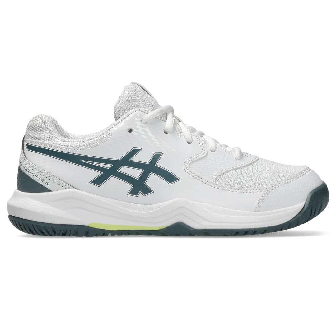 Asics Gel-Dedicate 8 GS White/Ironclad – Asics