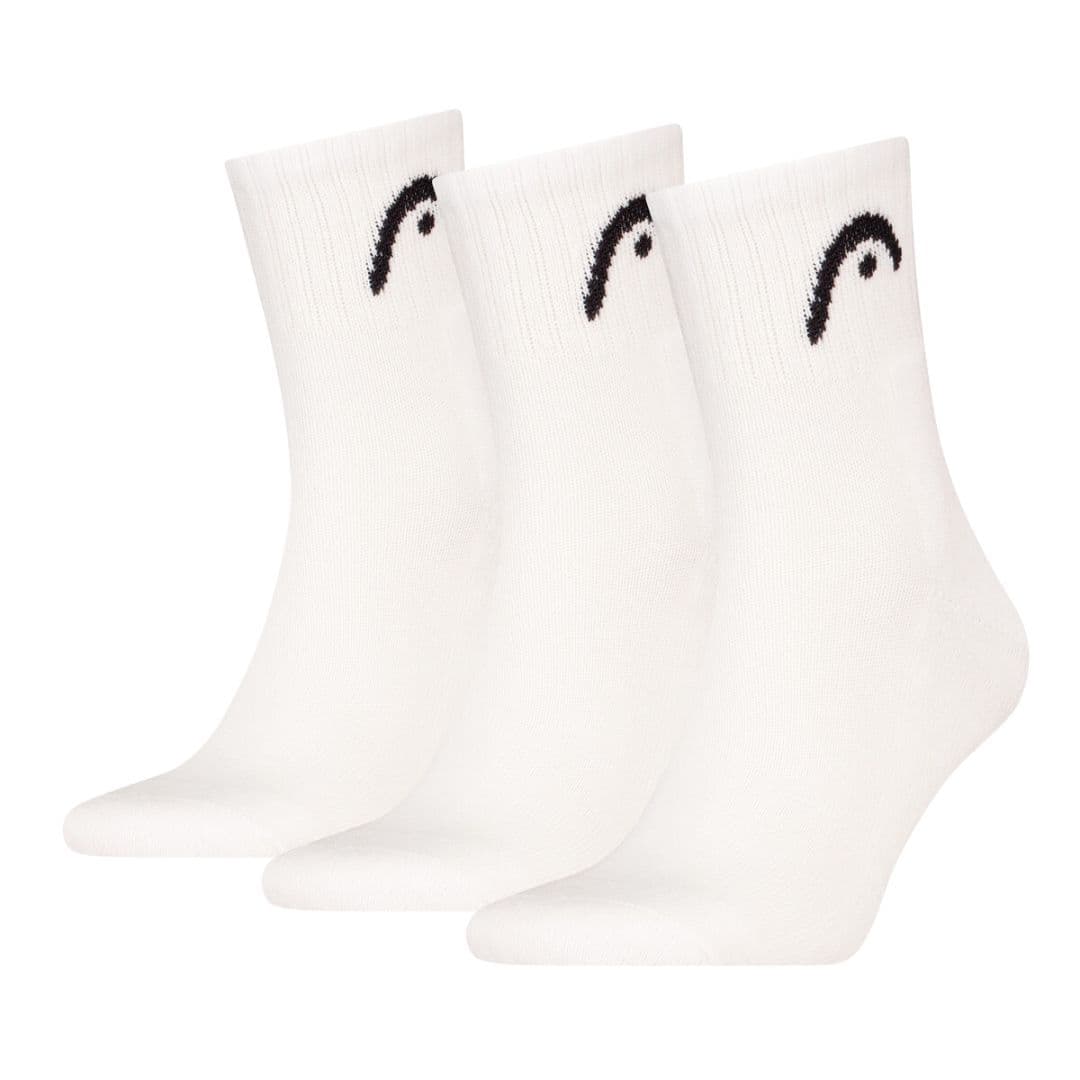 Head Training All Sports Short Socks 3-Pack White – Head