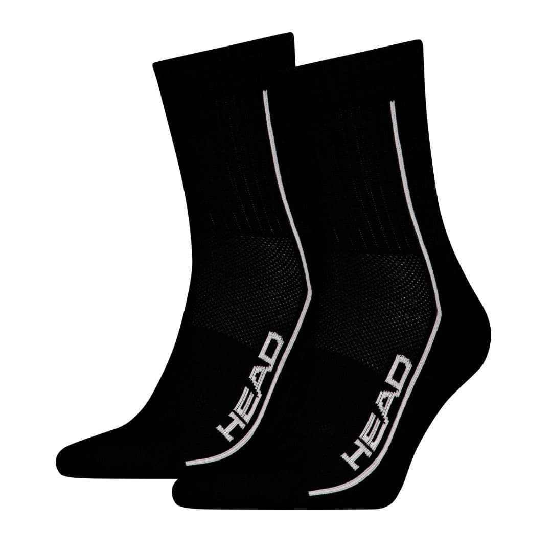 Head Performance Crew Socks 2-Pack Black – Head