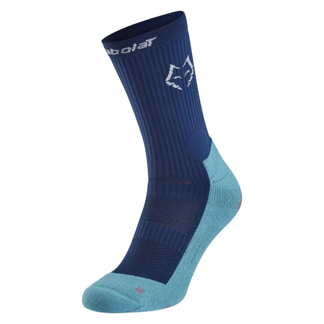 Babolat Mid-Calf Socks Lebrón Estate Blue/Cyan Blue – Babolat