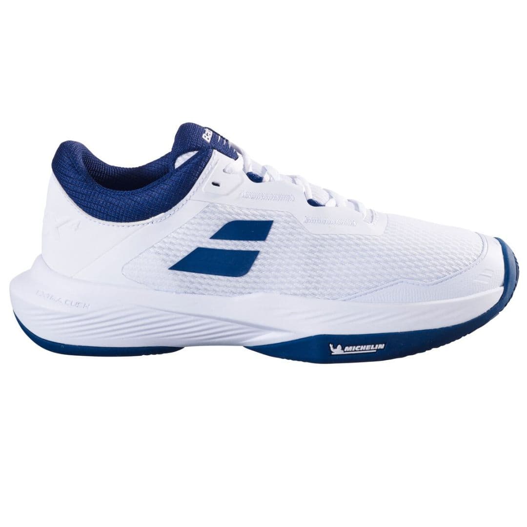 Babolat SFX 4 Clay White/Estate Blue – Babolat