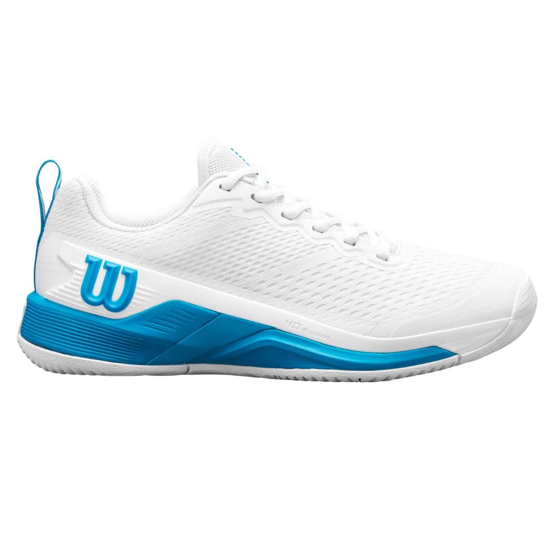 Wilson Rush Pro 4.5 White/Atomic Blue – Wilson