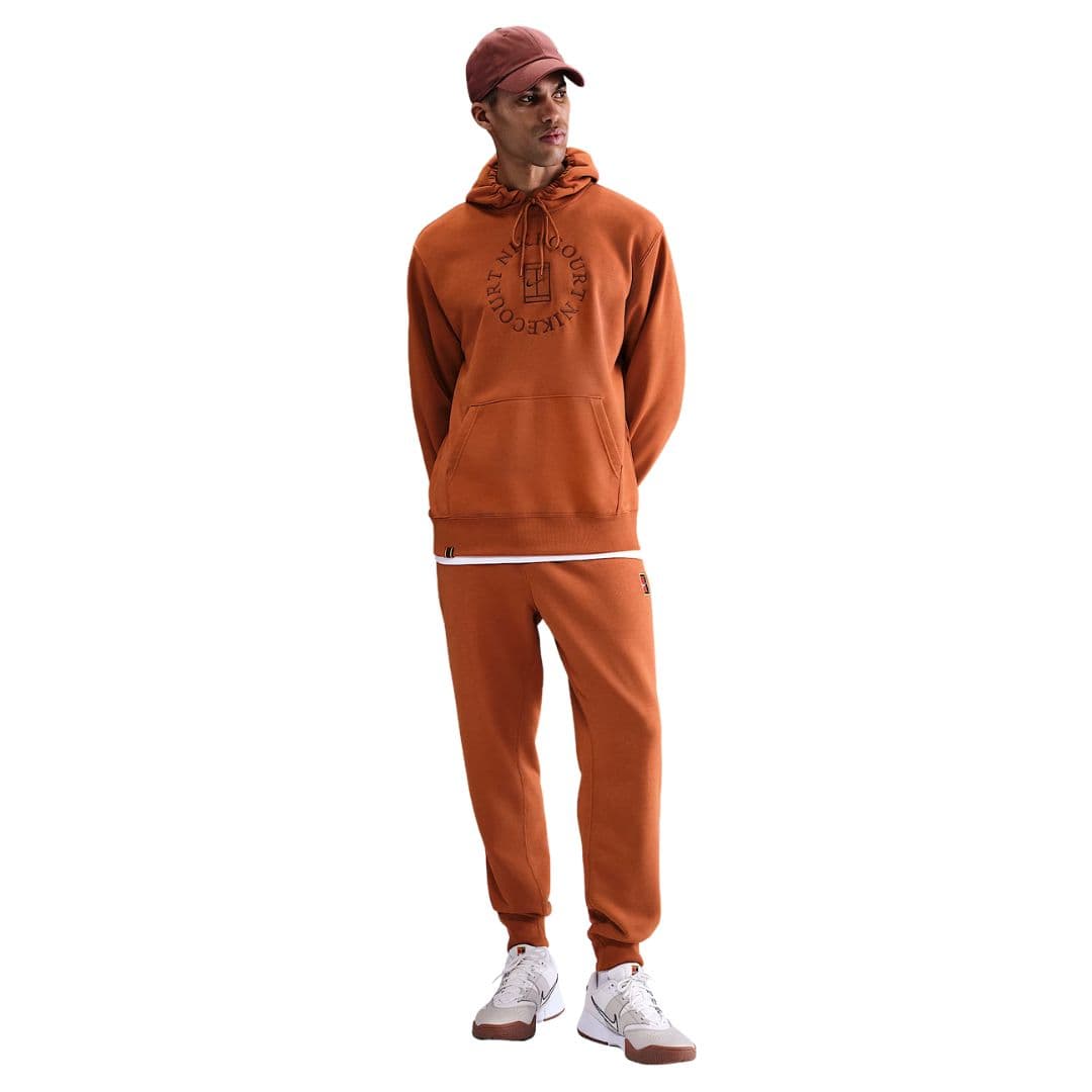 Nike Court Heritage Dri-FIT Hoodie Dark Russet/Cinnamon – Nike
