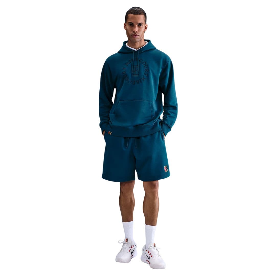 Nike Court Heritage Dri-FIT Hoodie Blue Force/Obsidian – Nike