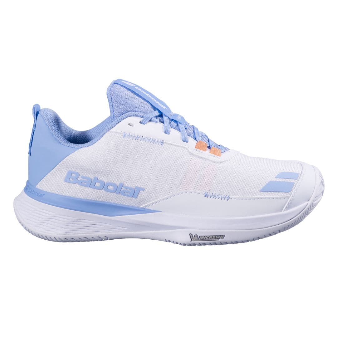 Babolat SFX Evo Women White/Forever Blue – Babolat