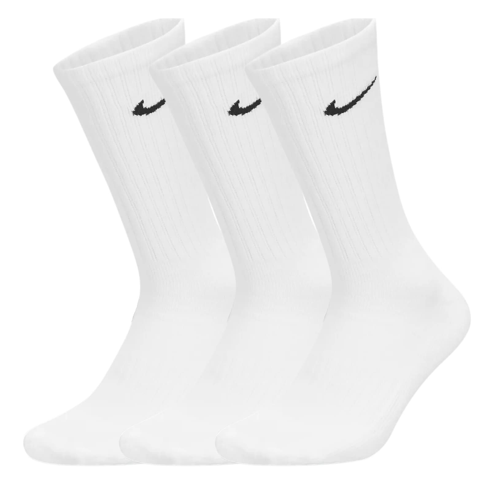 Nike Cushioned Training Crew Socks 3-Pack White – Nike