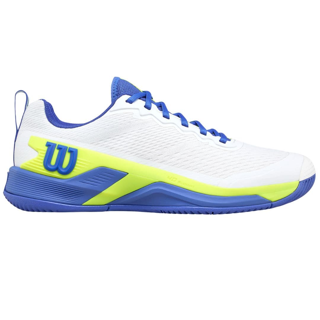Wilson Rush Pro 4.5 White/Amparo Blue – Wilson
